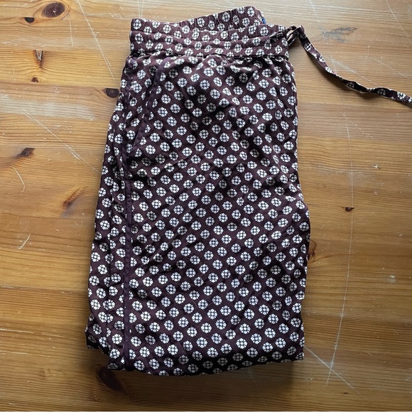 Madewell Track Trousers Coin Tile Flower Print - Picture 9 of 9